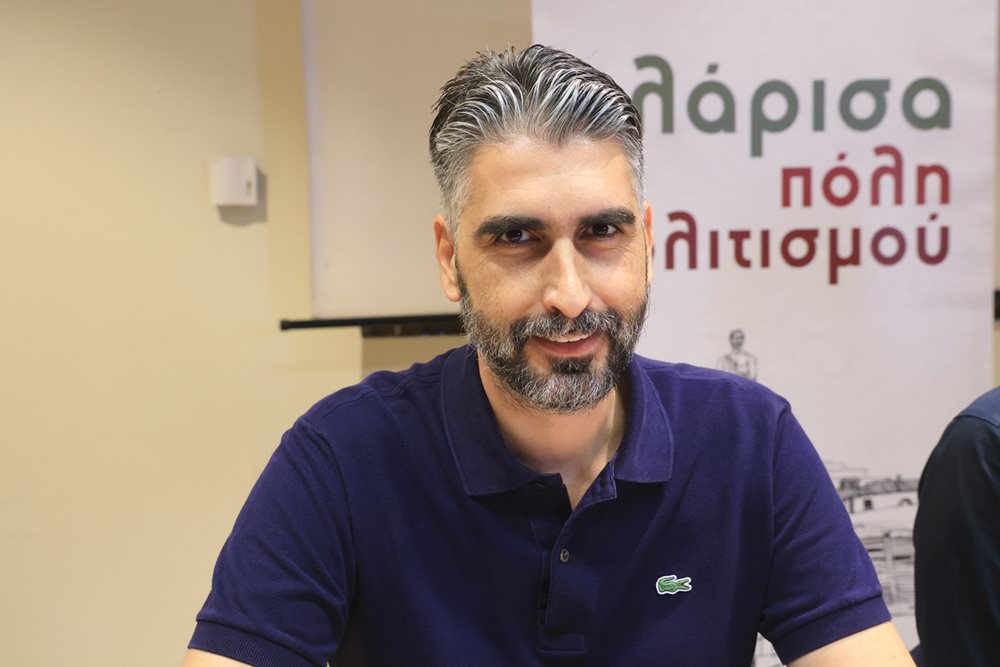 Ο Αντιδήμαρχος Πολιτισμού κ.Θωμάς Ρετσιάνης στη συνέντευξη τύπου για την Ευρωπαϊκή Εβδομάδα Κινητικότητας 2025