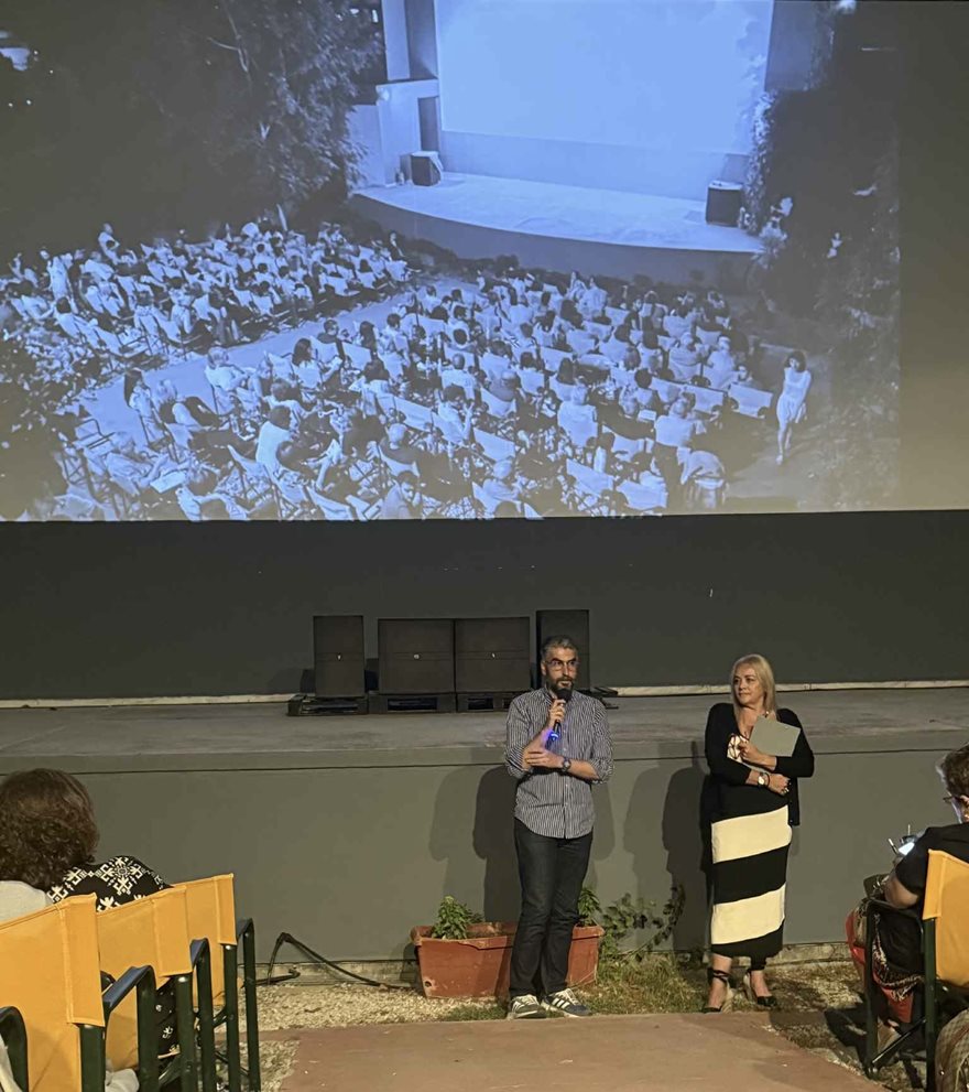 Στιγμιότυπο από την κινηματογραφική βραδιά για τις αθλούμενες του Προγράμματος: Άθληση και Γυναίκα