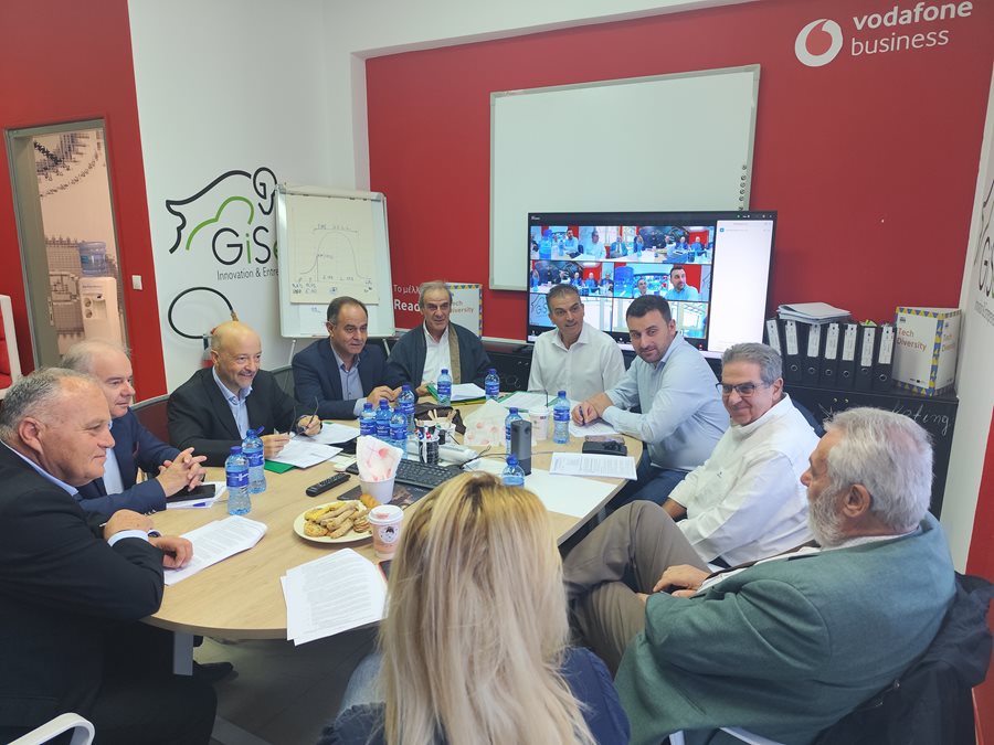 Στιγμιότυπο από την συνεδρίαση της Γενικής Συνέλευσης του ΦοΔΣΑ Περιφέρειας Θεσσαλίας