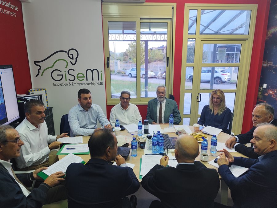 Στιγμιότυπο από την συνεδρίαση της Γενικής Συνέλευσης του ΦοΔΣΑ Περιφέρειας Θεσσαλίας