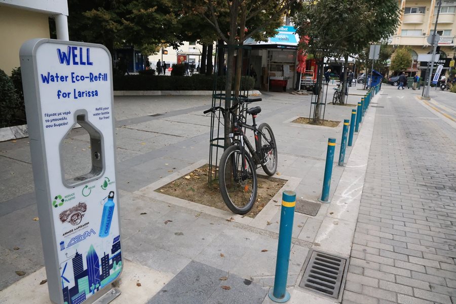 Ο «έξυπνος» σταθμος ύδρευσης στην Κεντρική Πλατεία