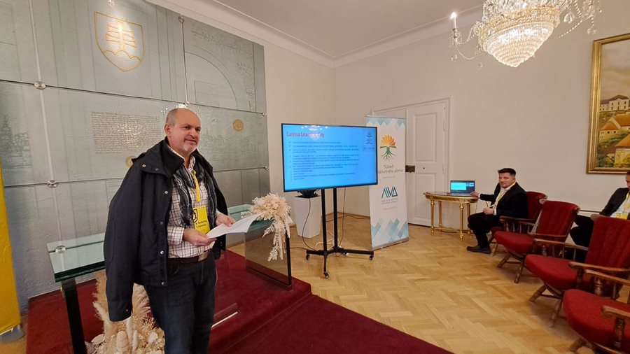 Στιγμιότυπο από το διεθνές φόρουμ για την 25η Εβδομάδα Διά Βίου Μάθησης που έγινε στη Μπρατισλάβα της Σλοβακίας 