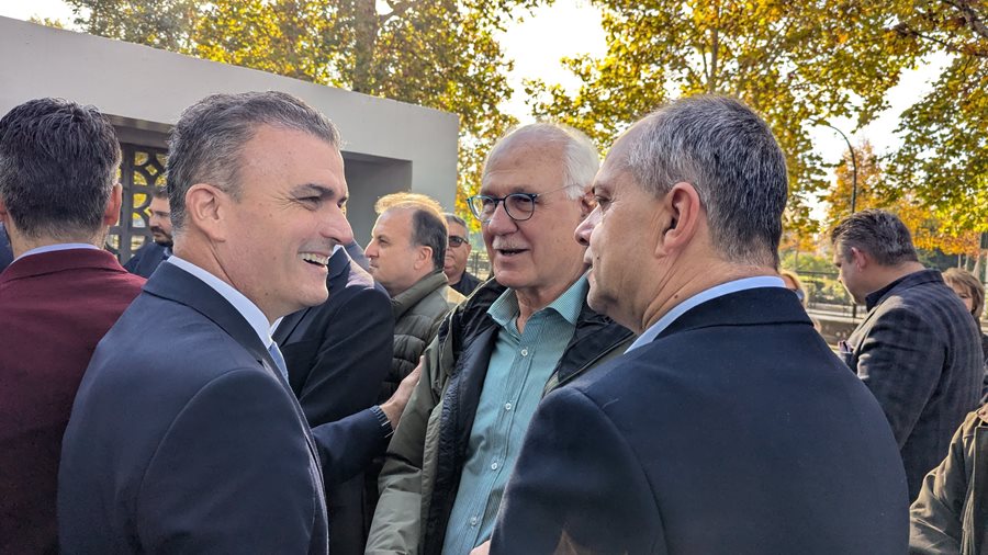 Στιγμιότυπο από τα εγκαίνια του Ιπποκράτειου Βοτανικού Κήπου