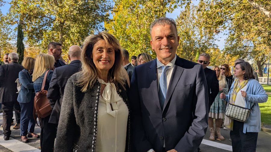 Στιγμιότυπο από τα εγκαίνια του Ιπποκράτειου Βοτανικού Κήπου