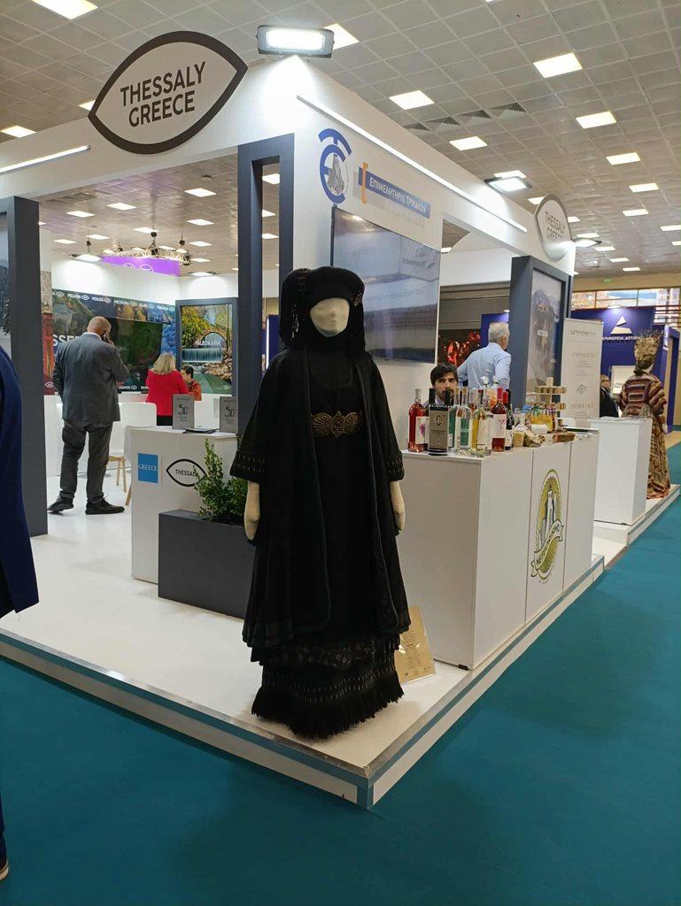 Στιγμιότυπο από την συμμετοχή του Θεσσαλικού Θεάτρου στην έκθεση τουρισμού Philoxenia