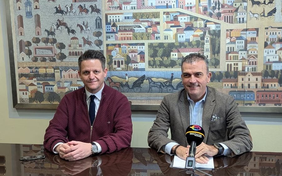 Στιγμιότυπο από την συνέντευξη τύπου